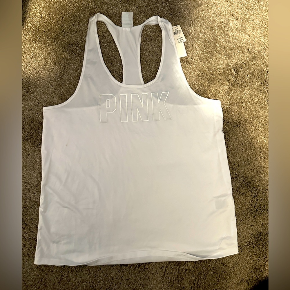Victorias Secret small tank top. 1 white and 1 black.